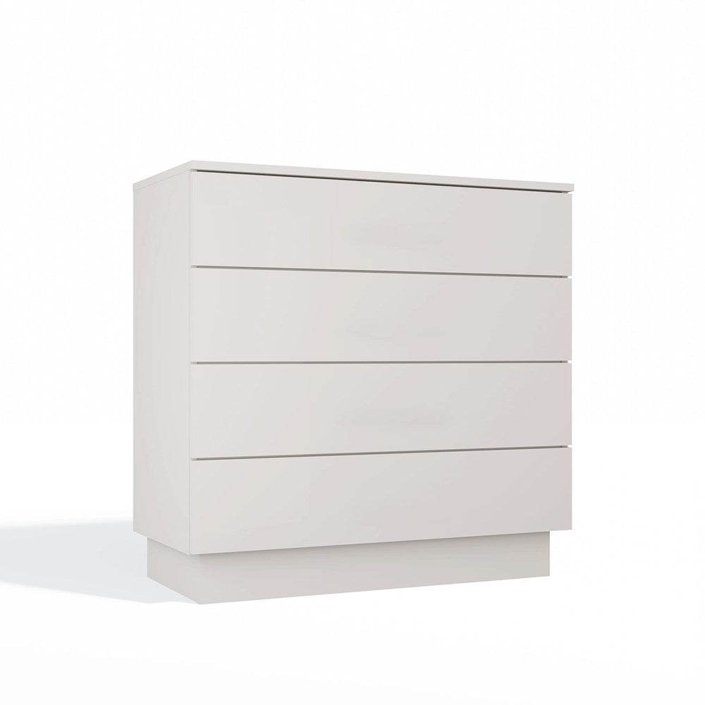 Komoda AMBER 4S Szafka 4 Szuflady Do Sypialni Salonu KASZMIR Beż