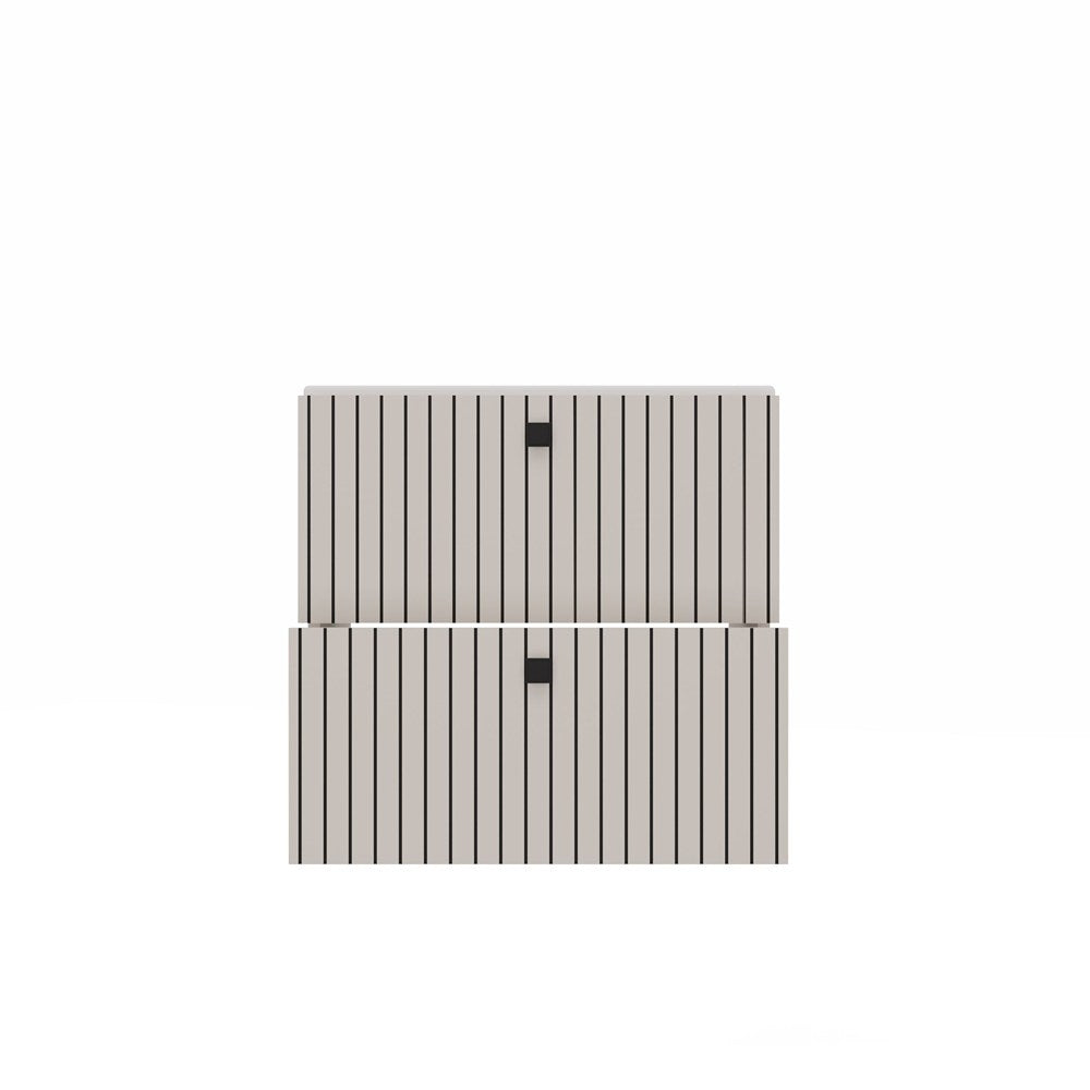 SZAFKA POD UMYWALKĘ TIGO 60 2S KASZMIR RYFLOWANY FRONT + UMYWALKA