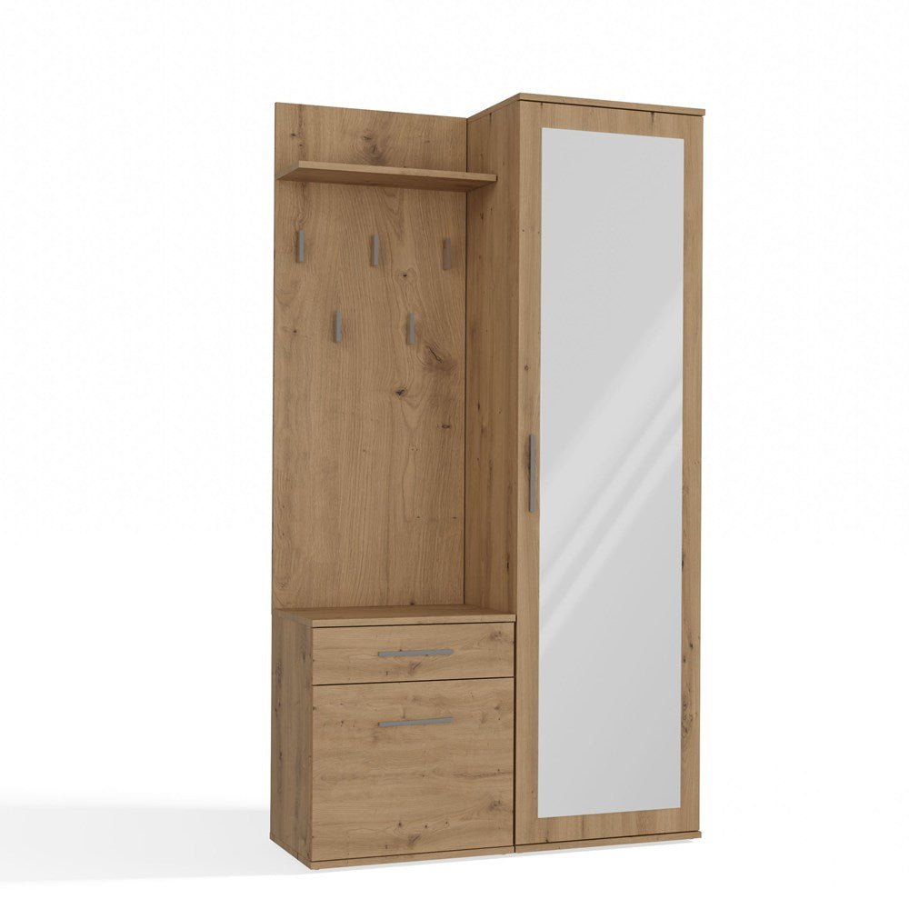 Garderoba DUO DĄB ARTISAN