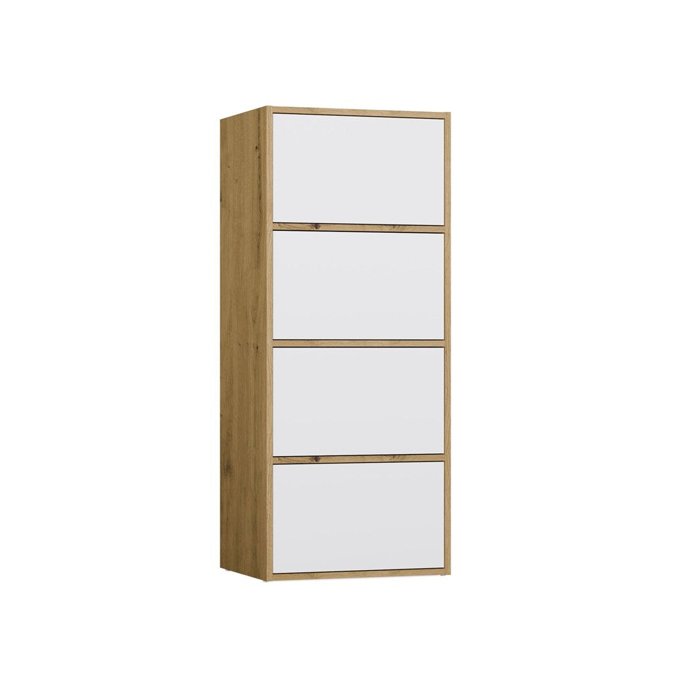 Komoda ALMA Front BIEL Korpus DĄB ARTISAN