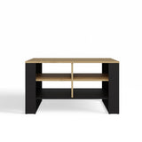 Ława Modern 4P SLIM DĄB ARTISAN CZARNY