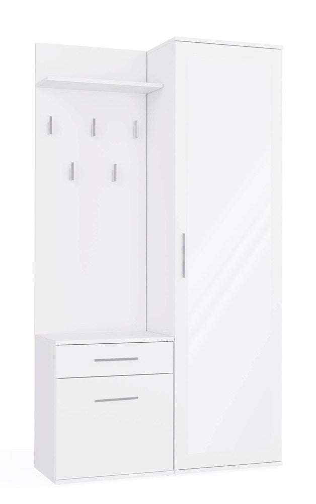 Garderoba DUO BIAŁY