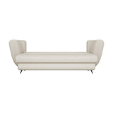 SOFA SARIS BEŻOWY NOGA CZARNA