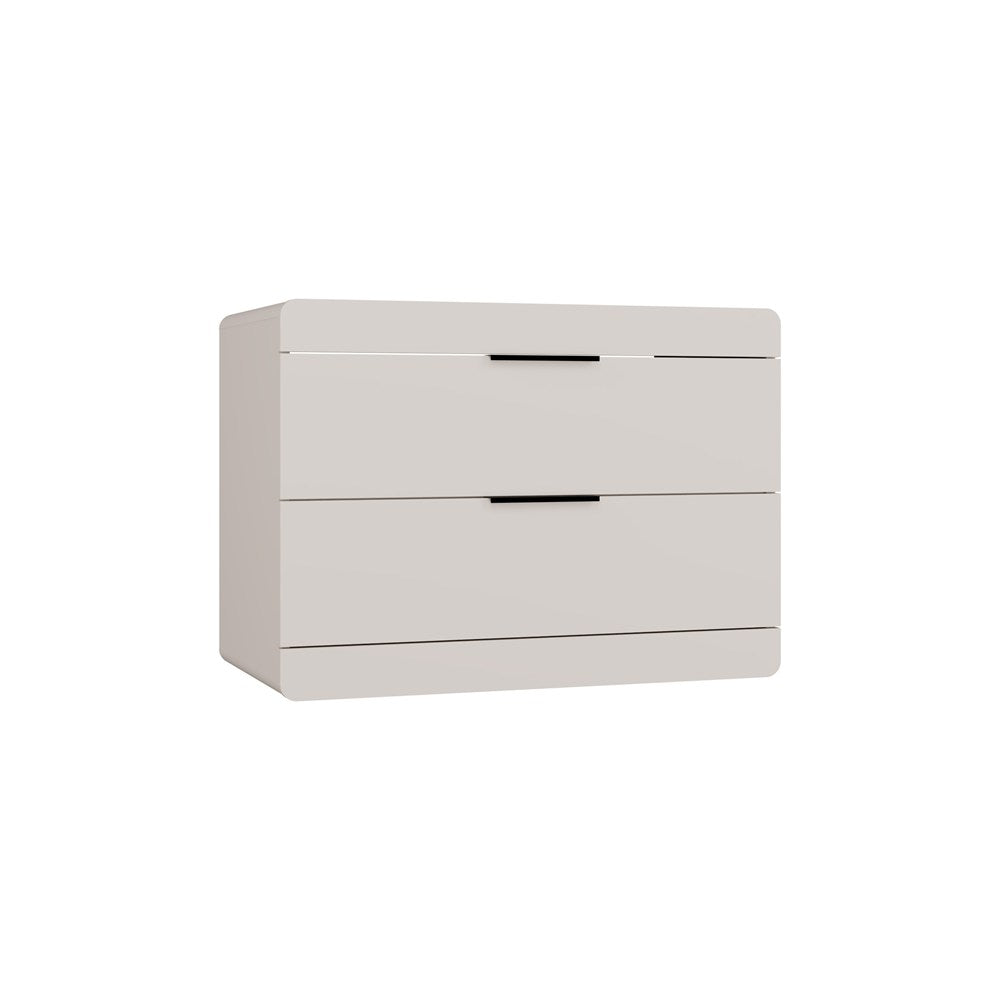 Szafka Pod Umywalkę Terra 80 2S Wisząca Kaszmir 2 Szuflady 80X58X45 Cm