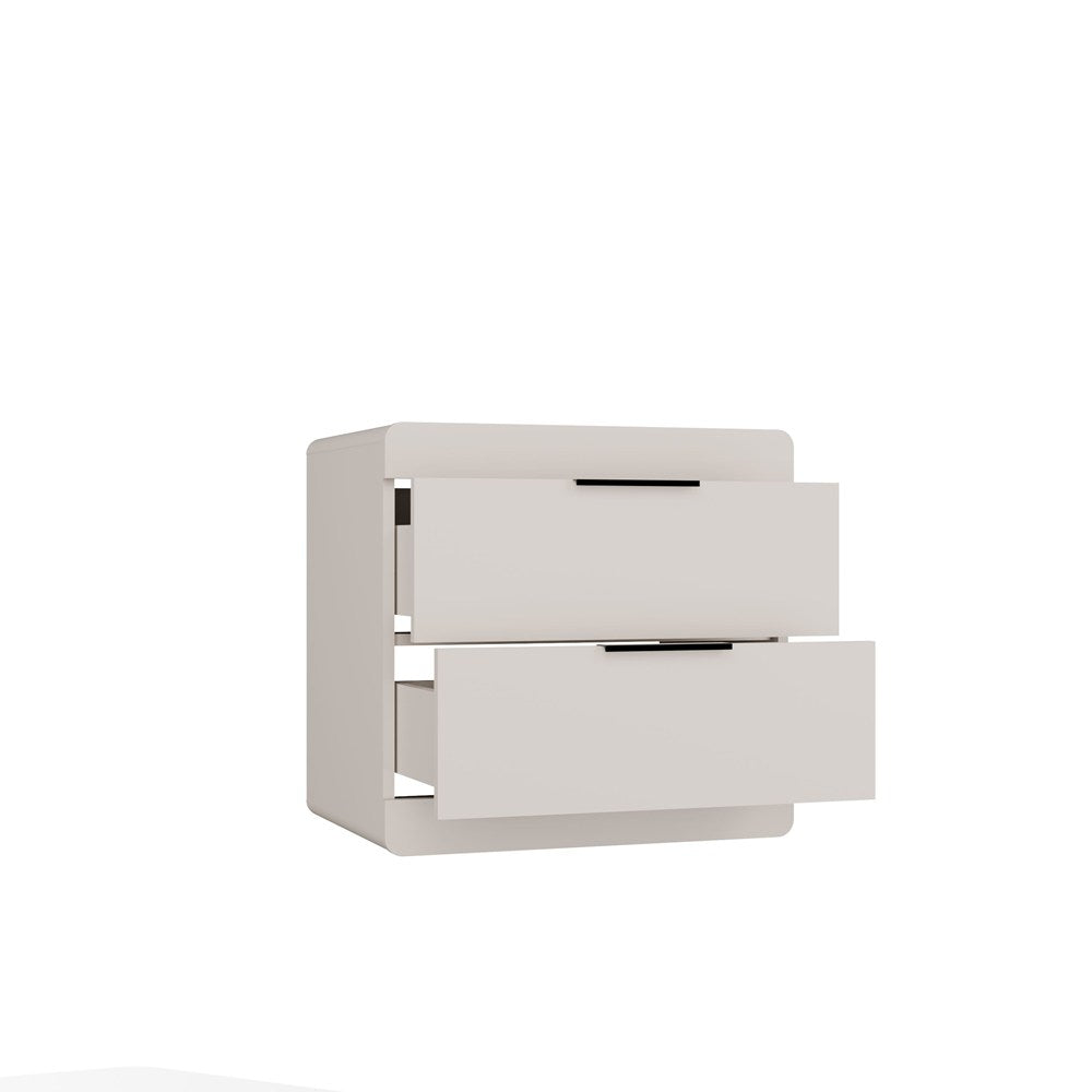Szafka Pod Umywalkę Terra 60 2S Wisząca Kaszmir 2 Szuflady 60X58X45 Cm