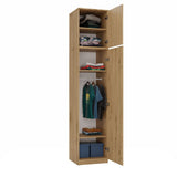 Nadstawka Na Szafę Sd-50 Dąb Artisan Półka 50 Cm Do Garderoby Pokoju