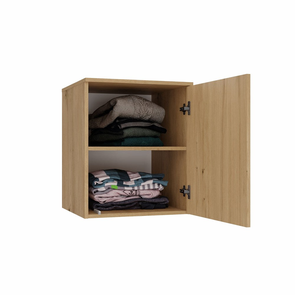 Nadstawka Na Szafę Sd-50 Dąb Artisan Półka 50 Cm Do Garderoby Pokoju