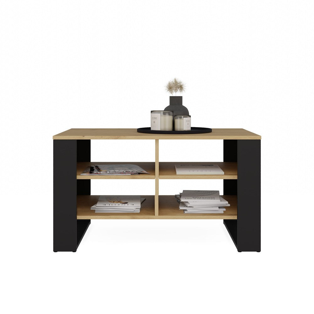 Stolik Modern 4P DĄB ARTISAN CZARNY