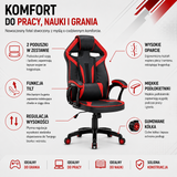 Fotel Drift DRIFT CZERWONY