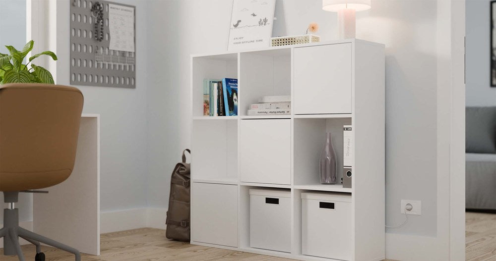3 X Drzwi Malax 3D Fronty Do Regału Komorowego Malax 3X3 H Tip On Białe