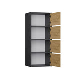 Komoda ALMA ANTRACYT DĄB ARTISAN