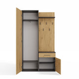 Garderoba DUO ANTRACYT ARTISAN