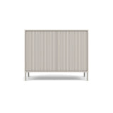 Komoda KAMARO 2D SLIM KASZMIR Lamele Front Ryflowany