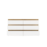 Komoda Malwa M6 140 DĄB ARTISAN BIAŁY