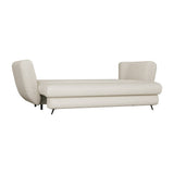 SOFA SARIS BEŻOWY NOGA CZARNA