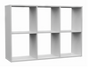 Regał Malax 2X3 BIAŁY