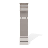 Garderoba Haga 1W2S Wieszak 2 Szuflady Do Korytarza Kaszmir Beż 238X50X35
