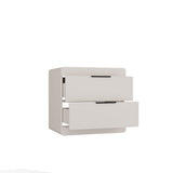 Szafka Pod Umywalkę Terra 60 2S Wisząca Kaszmir 2 Szuflady 60X58X45 Cm