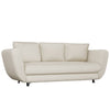 SOFA SARIS BEŻOWY NOGA CZARNA
