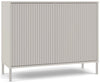 Komoda KAMARO 2D SLIM KASZMIR Lamele Front Ryflowany