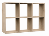 Regał Malax 2X3 DĄB SONOMA