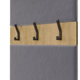 Garderoba HAGA IV/3Sz1W DĄB ARTISAN 3x Szafa + Wieszak